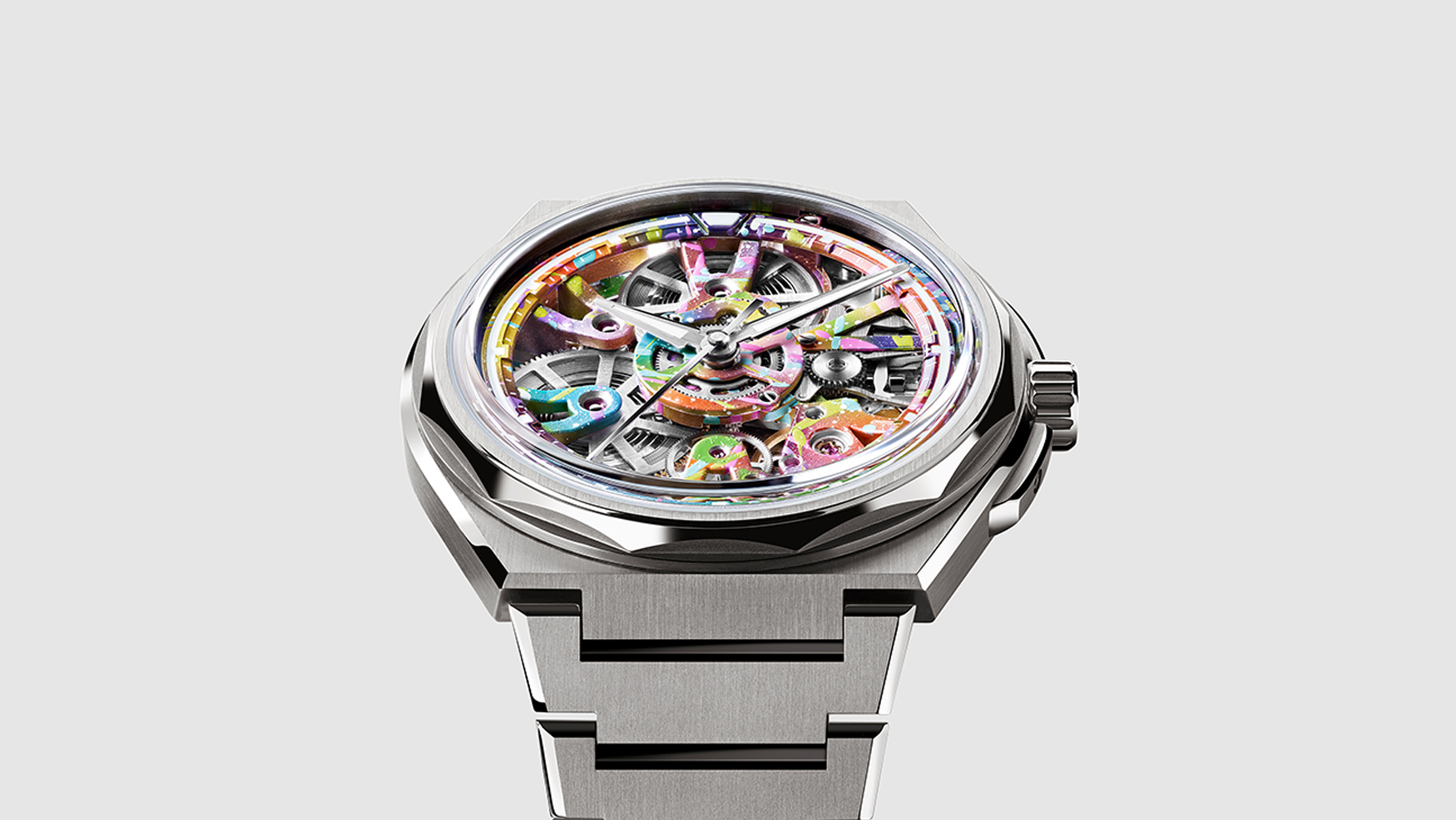 Christopher Ward Twelve Xander — skeletonised titanium watch with hand-painted movement by The Dial Artist, available from July 10 2026