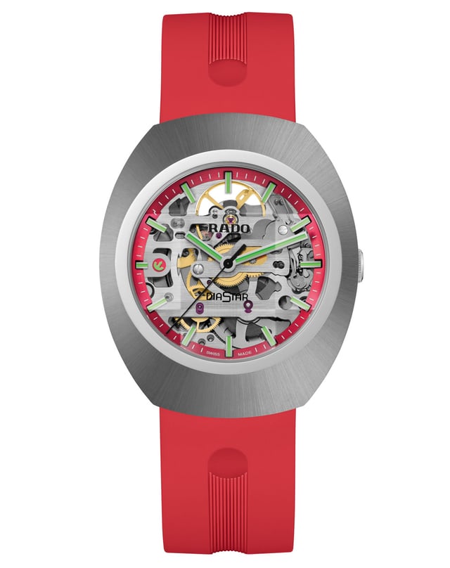 Rado DiaStar Original Skeleton Limited Edition — colourful open-worked movement in summer hue variants, limited to 555 pieces each